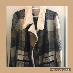 Buckle Sweater Jacket
